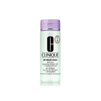 Clinique All about Clean All-In-One Cleansing Micellar Milk + Makeup Remover (Dry skin) — 6.7oz